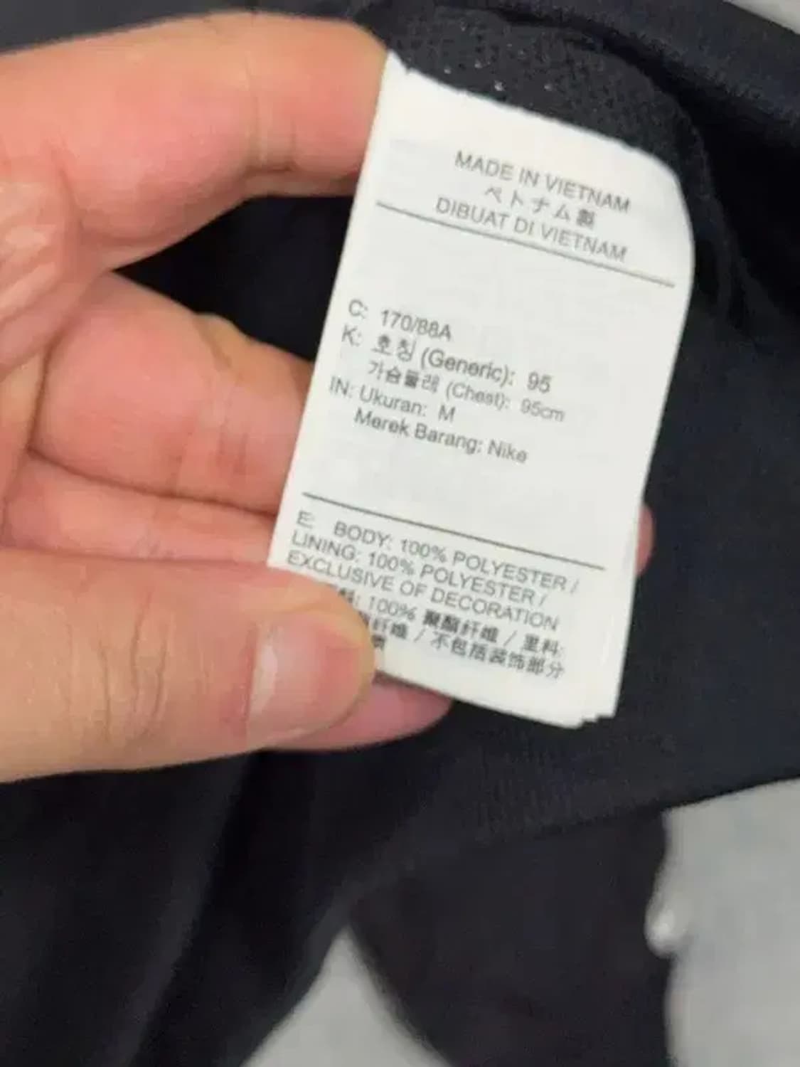 나이키 블랙 로고 프린팅 기능성 후드 바람막이 M 상품이미지7