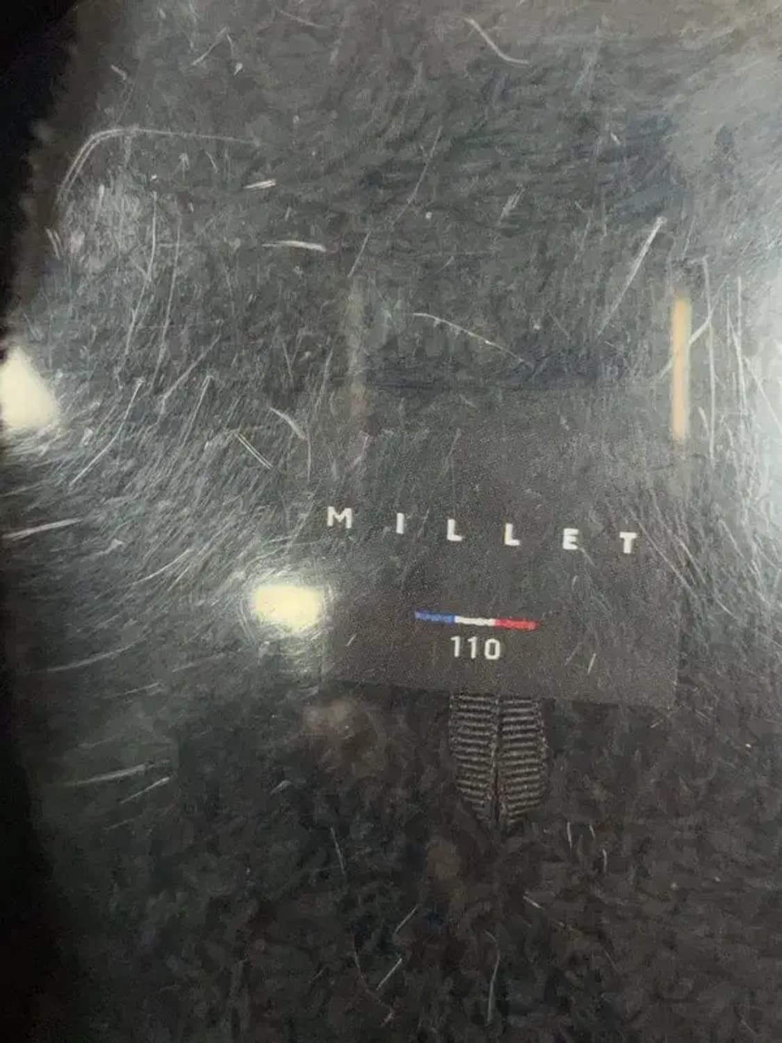 밀레 블랙 남성 후리스 집업 110 상품이미지6