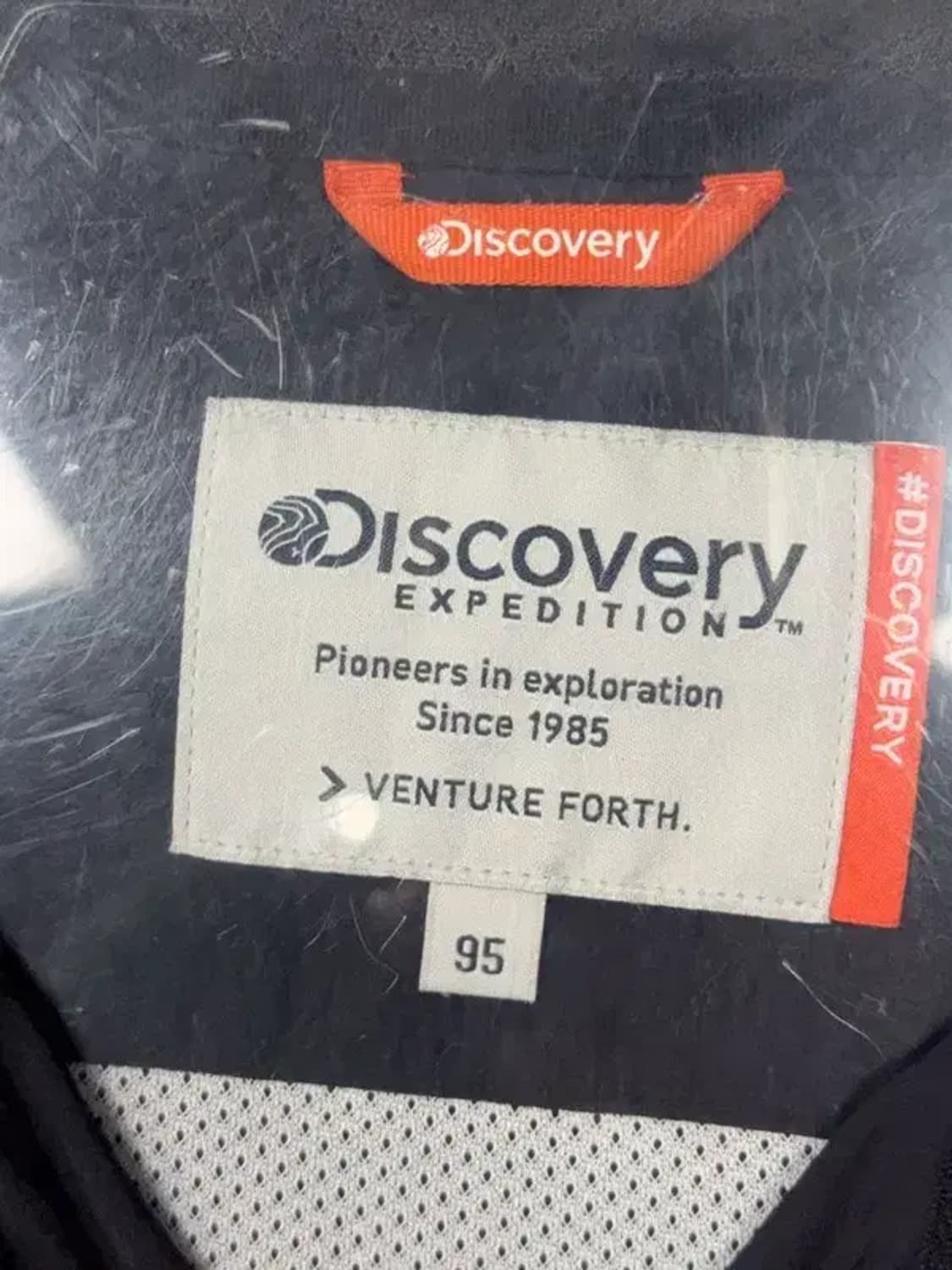 디스커버리 로고 검흰 바람막이 95 상품이미지6