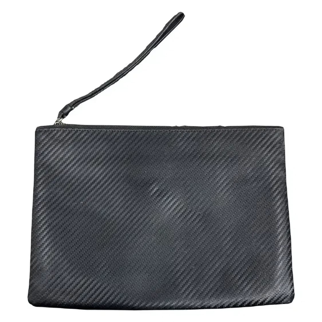 닥스 블랙 가죽 클러치백 상품이미지2