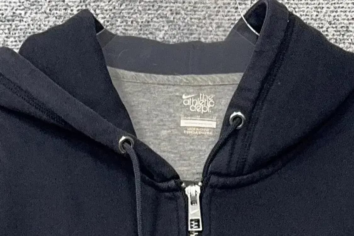 나이키 네이비 로고 캐주얼 후드 집업 M 상품이미지5