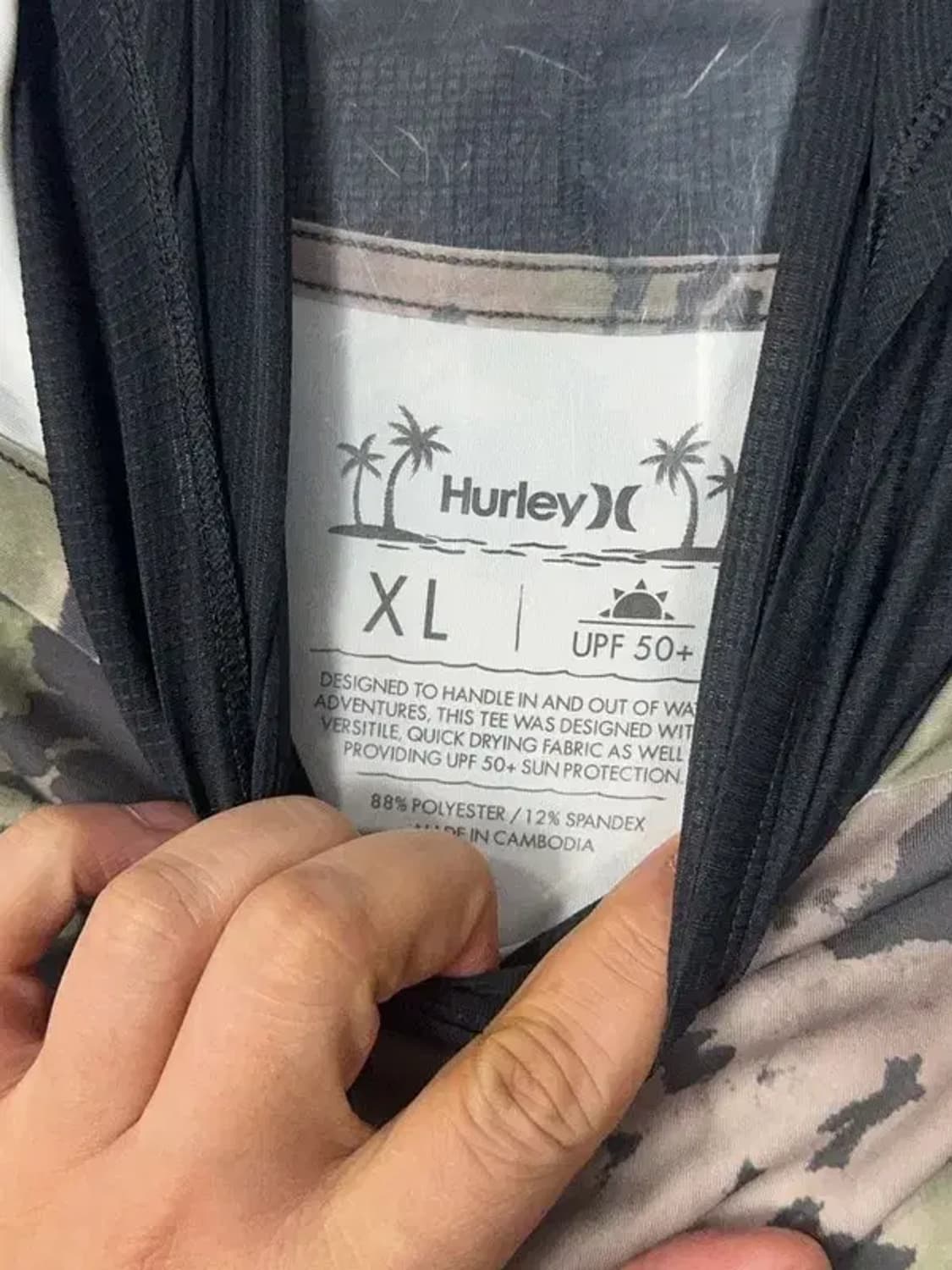 빈티지 카모플라쥬 긴팔티 XL 상품이미지6