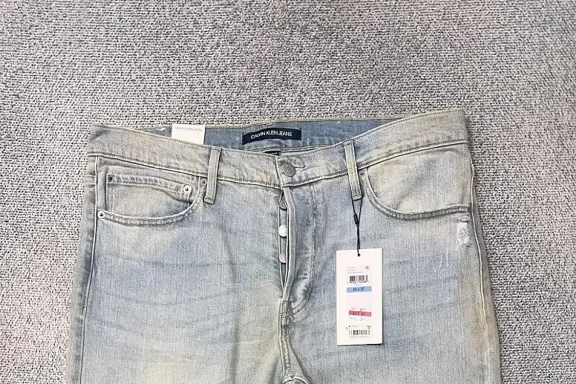 [새상품]캘빈클라인 라이트 블루 청바지 36 x 32 상품이미지3