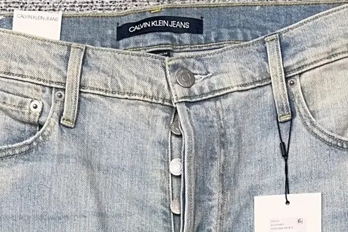 [새상품]캘빈클라인 라이트 블루 청바지 36 x 32 상품이미지6
