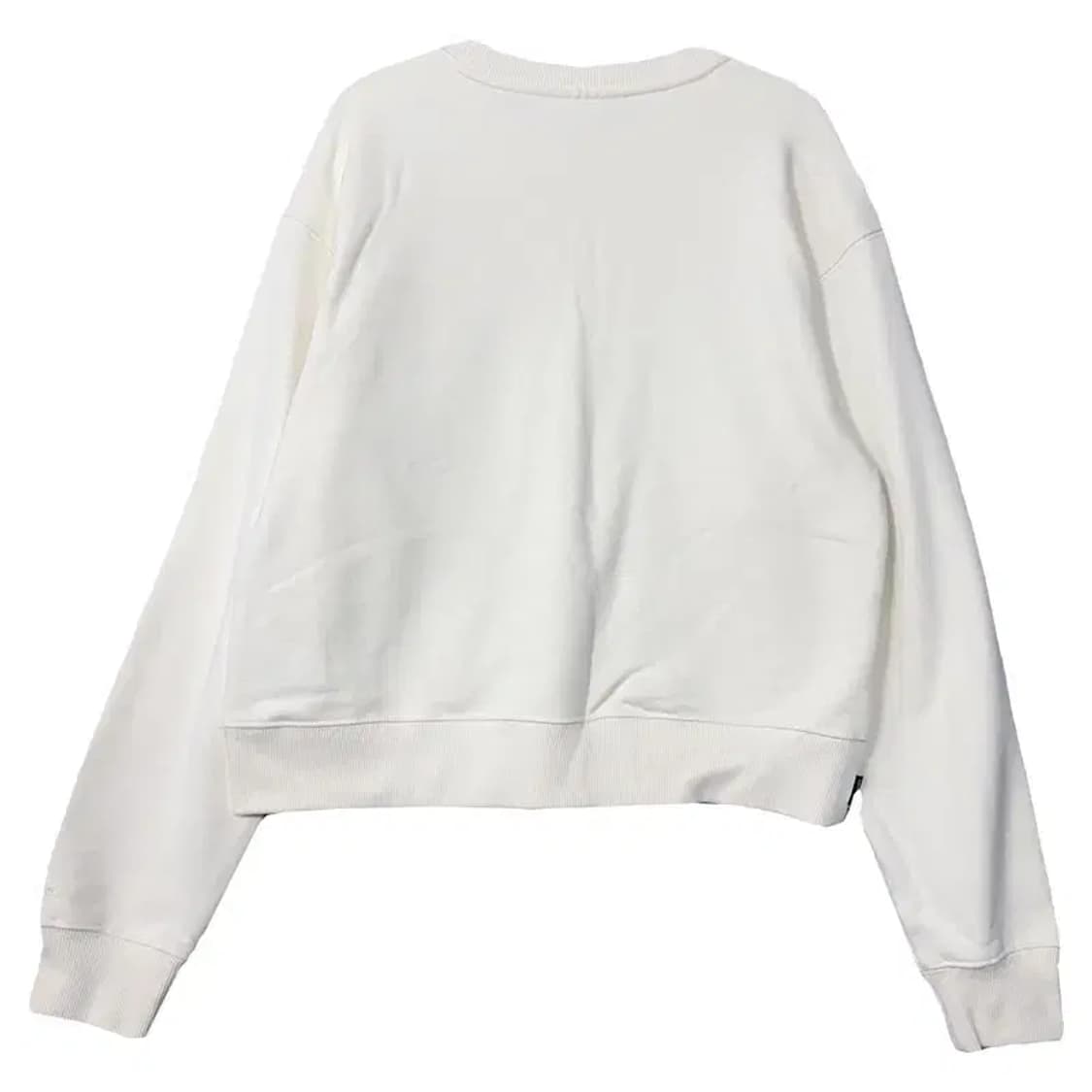 커버낫 크림 화이트 캐주얼 로고 맨투맨 WM 상품이미지2