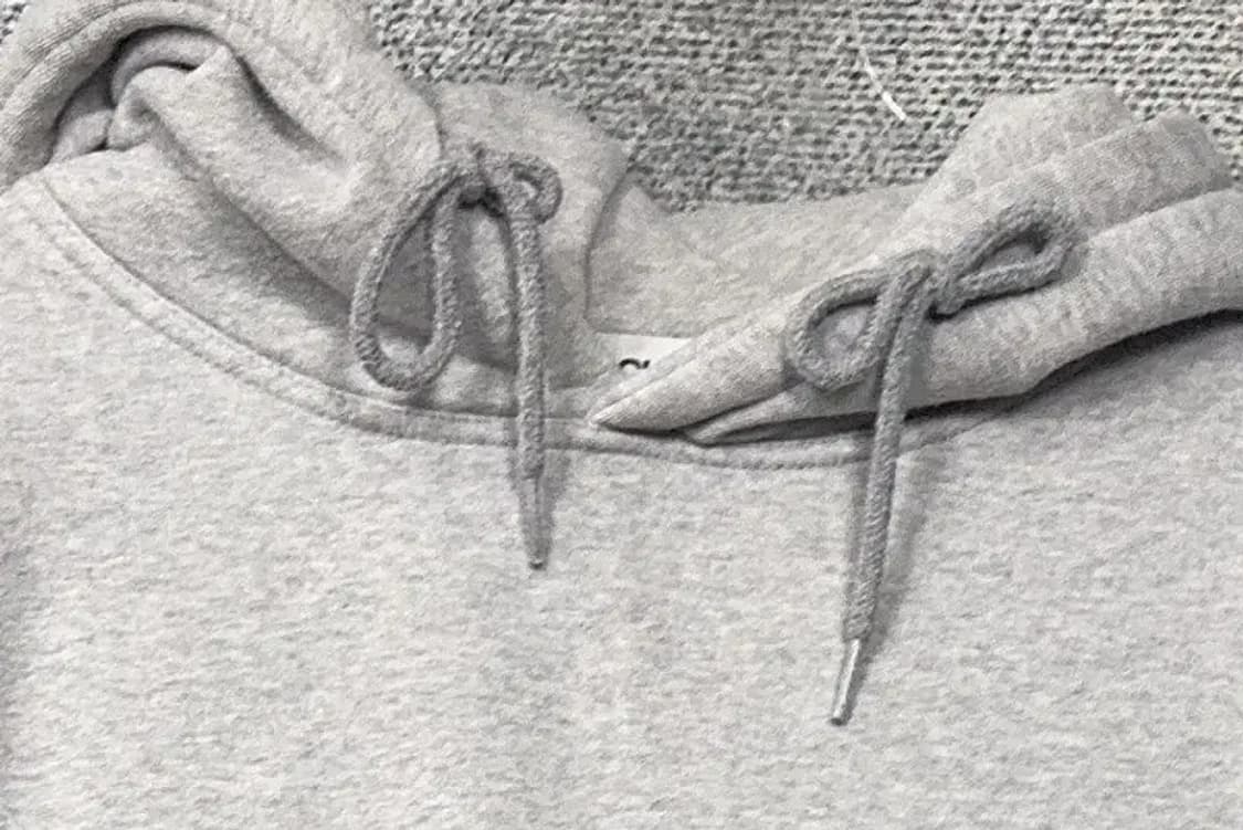 유니온 아카이브 라이트 그레이 로고 후드티 M 상품이미지5