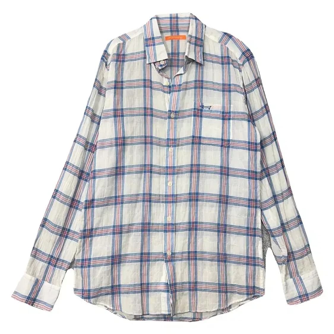 루이까스텔 체크 셔츠 100 상품이미지1