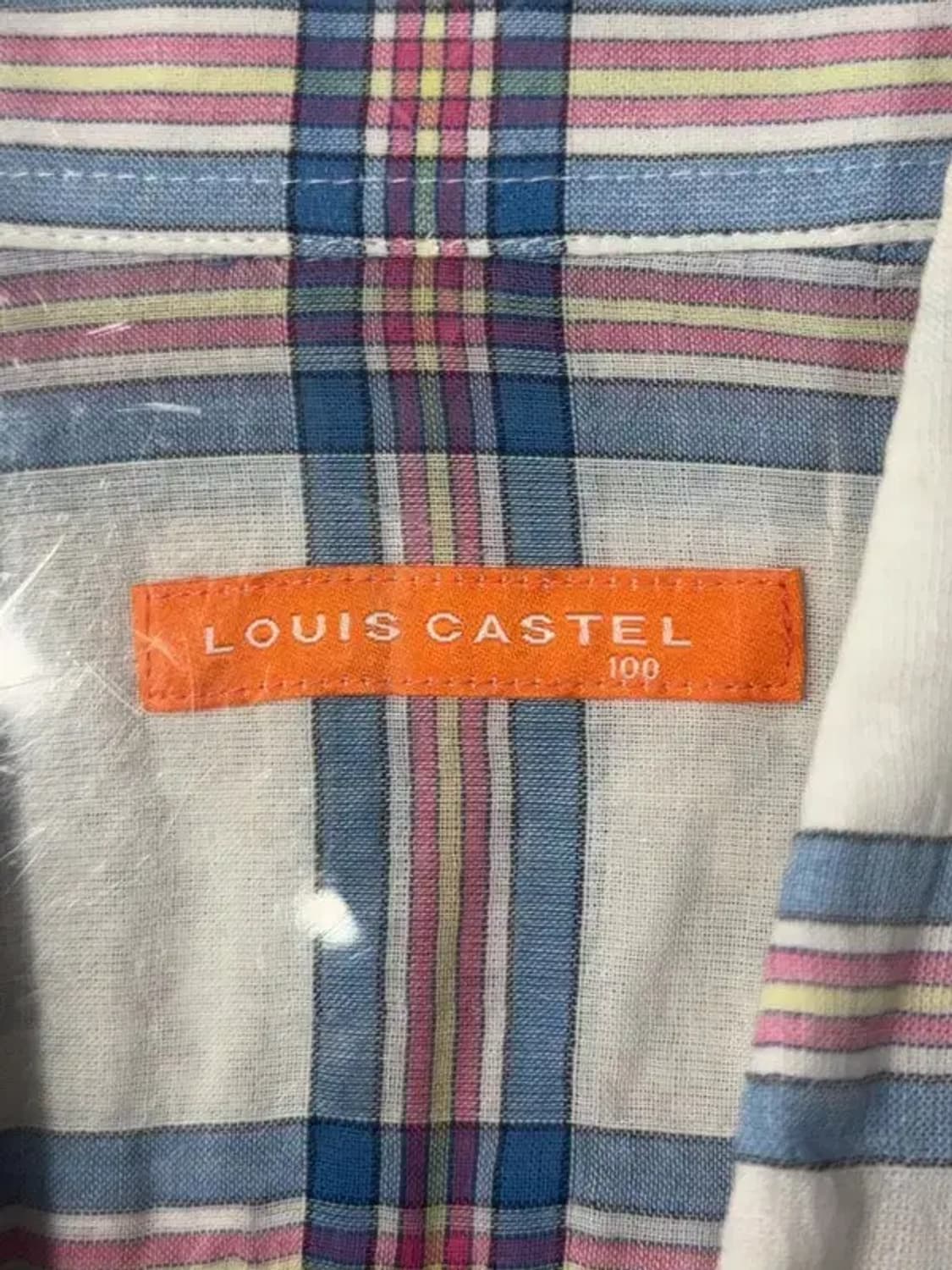 루이까스텔 체크 셔츠 100 상품이미지6