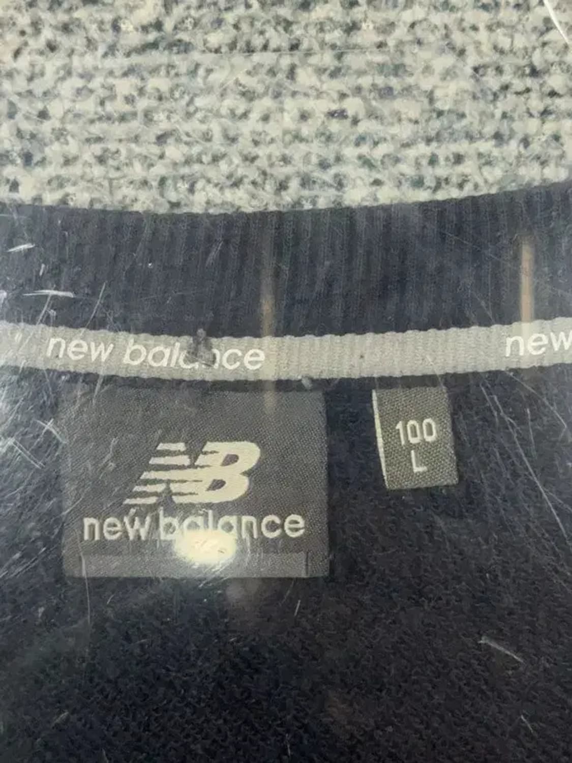 뉴발란스 프린팅 네이비 맨투맨 L 상품이미지7