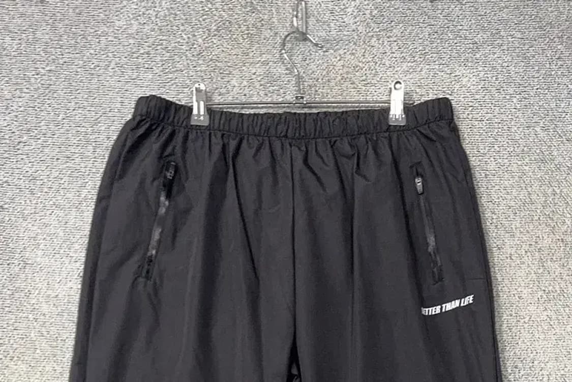 베러 댄 라이프 그레이 로고 기능성 땀복 조거팬츠 XXXL 상품이미지3