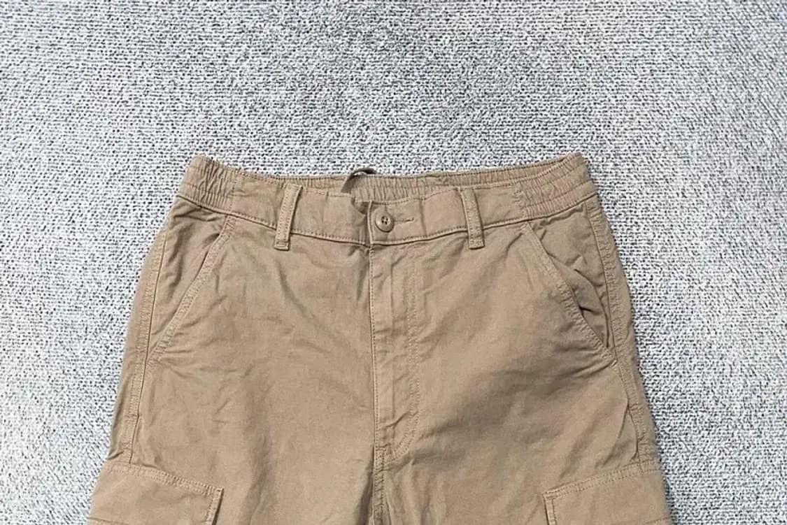 유니클로 베이지 카고 조거팬츠 S 상품이미지3