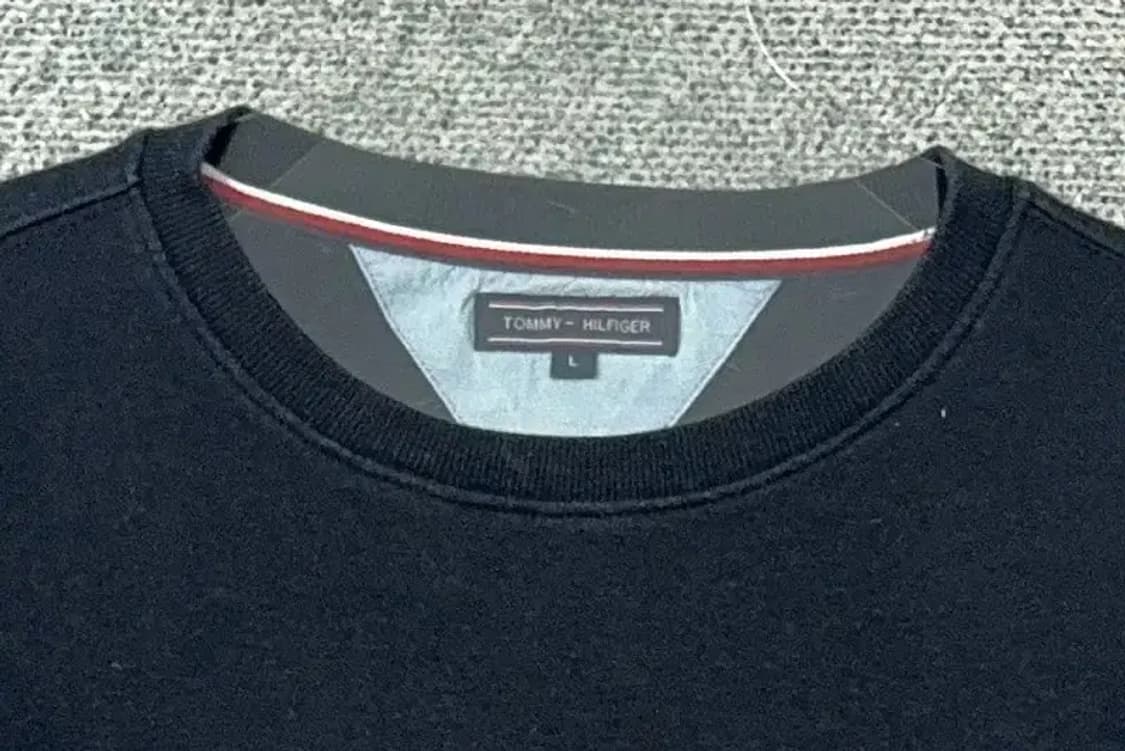 타미힐피거 네이비 로고 맨투맨 L 상품이미지5