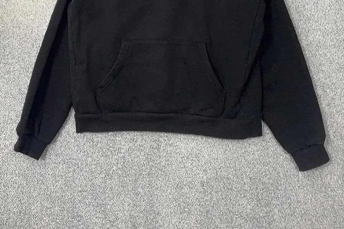 아디다스 블랙 불꽃 로고 후드티 M 상품이미지4