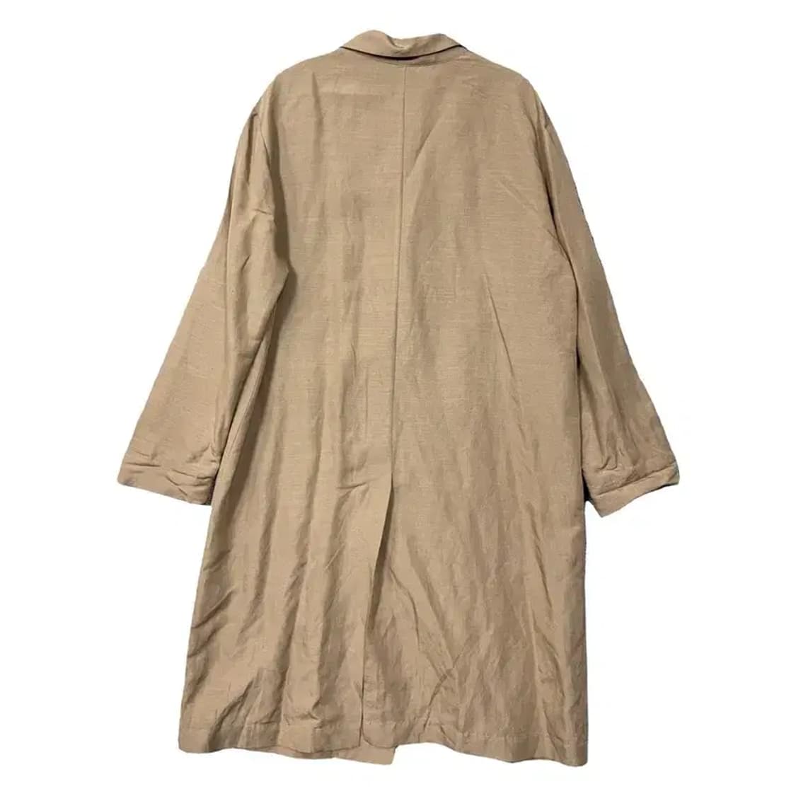 베네통 베이지 오버핏 코트 44 상품이미지2