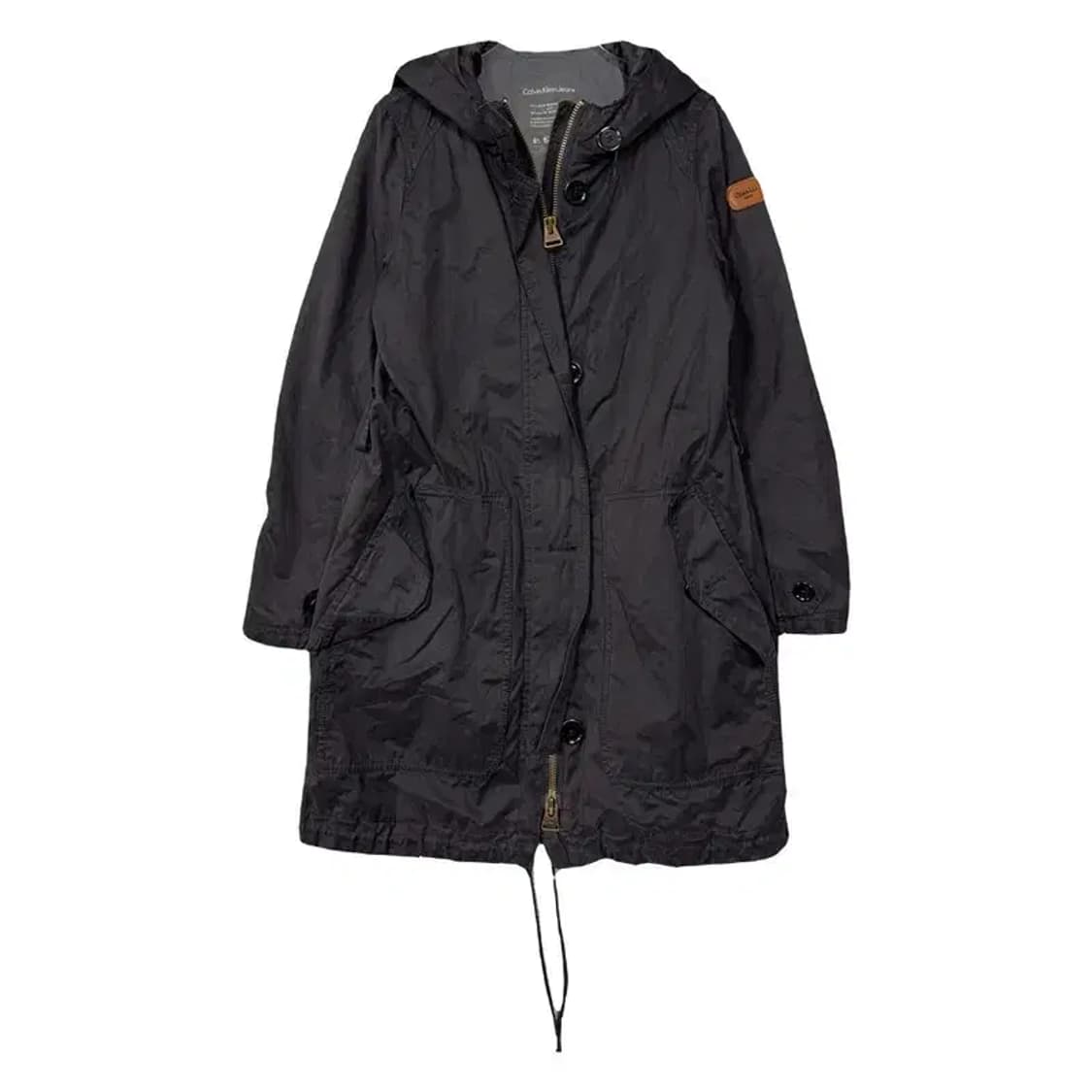 캘빈클라인 블랙 야상 코트 XS 상품이미지1