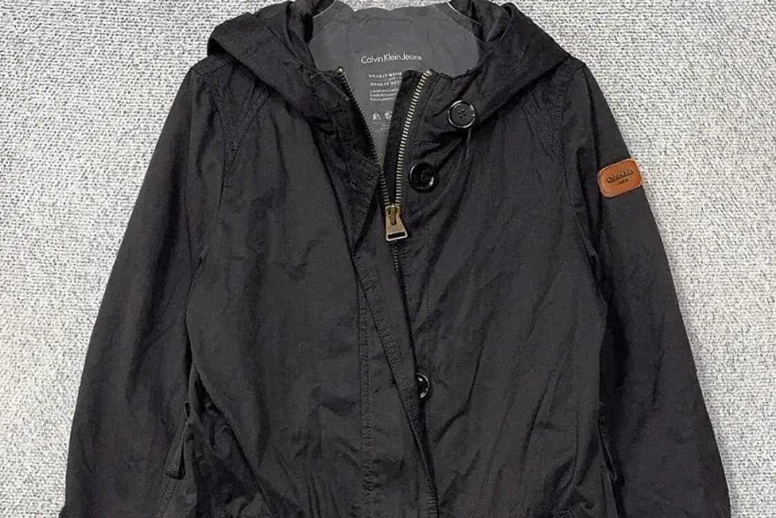 캘빈클라인 블랙 야상 코트 XS 상품이미지3