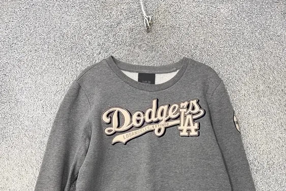 엠엘비 LA다저스 로고 그레이 맨투맨 XL 상품이미지3