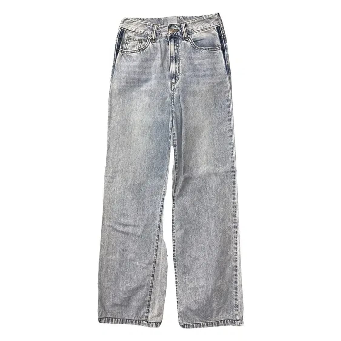 게스 연청 캐주얼 오버핏 청바지 58(24) 상품이미지1