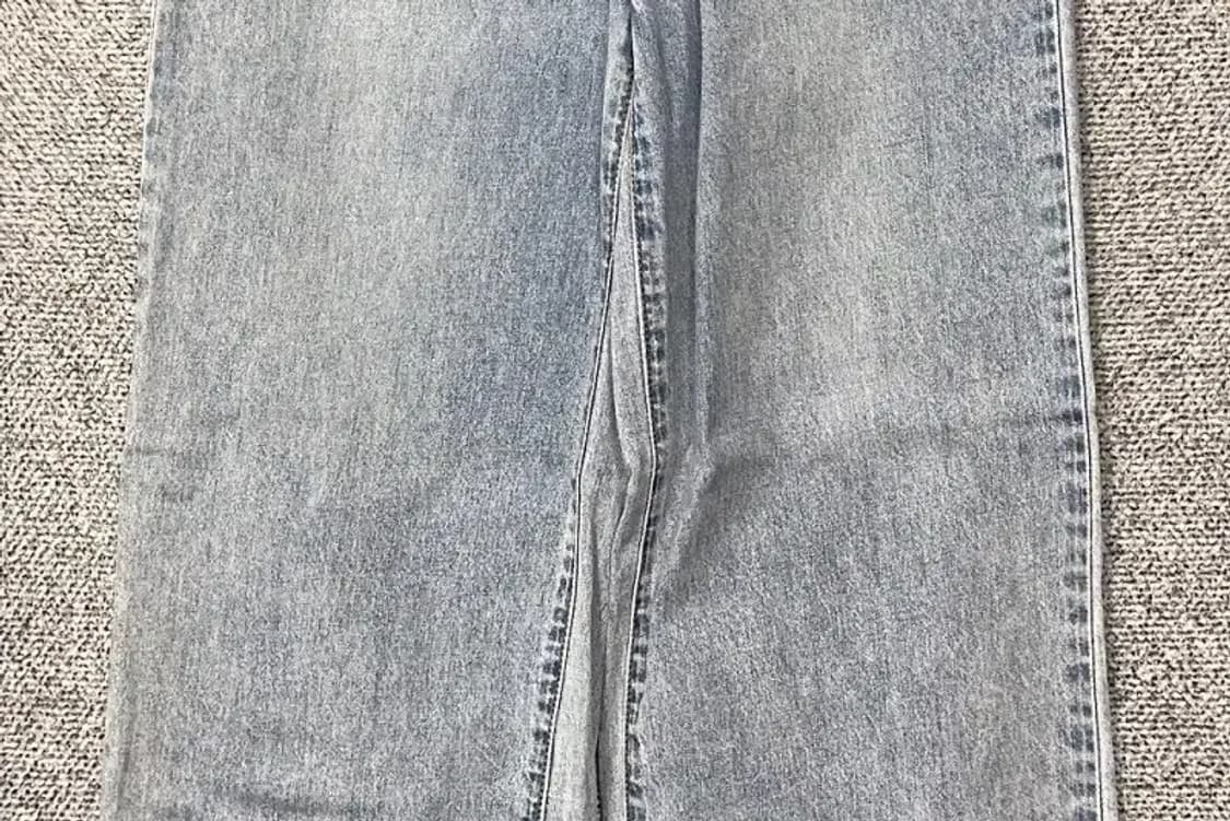 게스 연청 캐주얼 오버핏 청바지 58(24) 상품이미지4