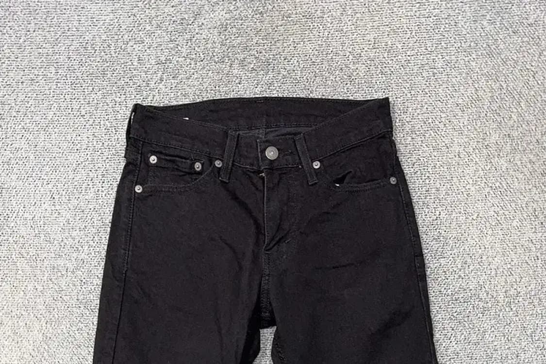 리바이스 511 블랙 데님 팬츠 28 상품이미지3