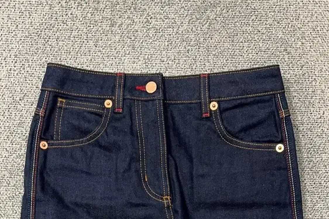타미힐피거 진청 데님 스커트 2 상품이미지3