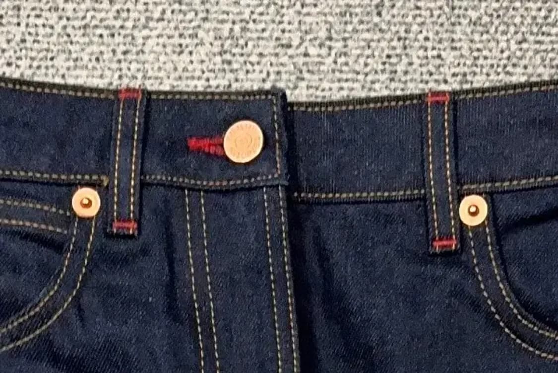 타미힐피거 진청 데님 스커트 2 상품이미지6