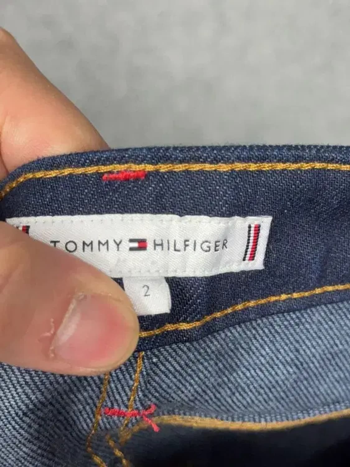 타미힐피거 진청 데님 스커트 2 상품이미지9
