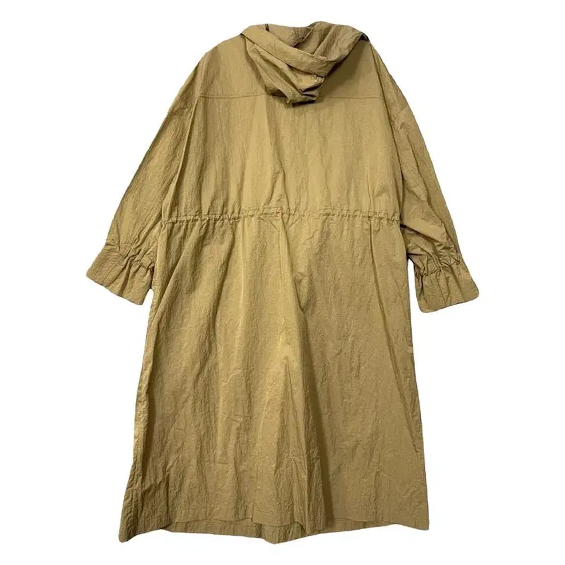 칼 라거펠트 카키 나일론 오버핏 코트 90 상품이미지2