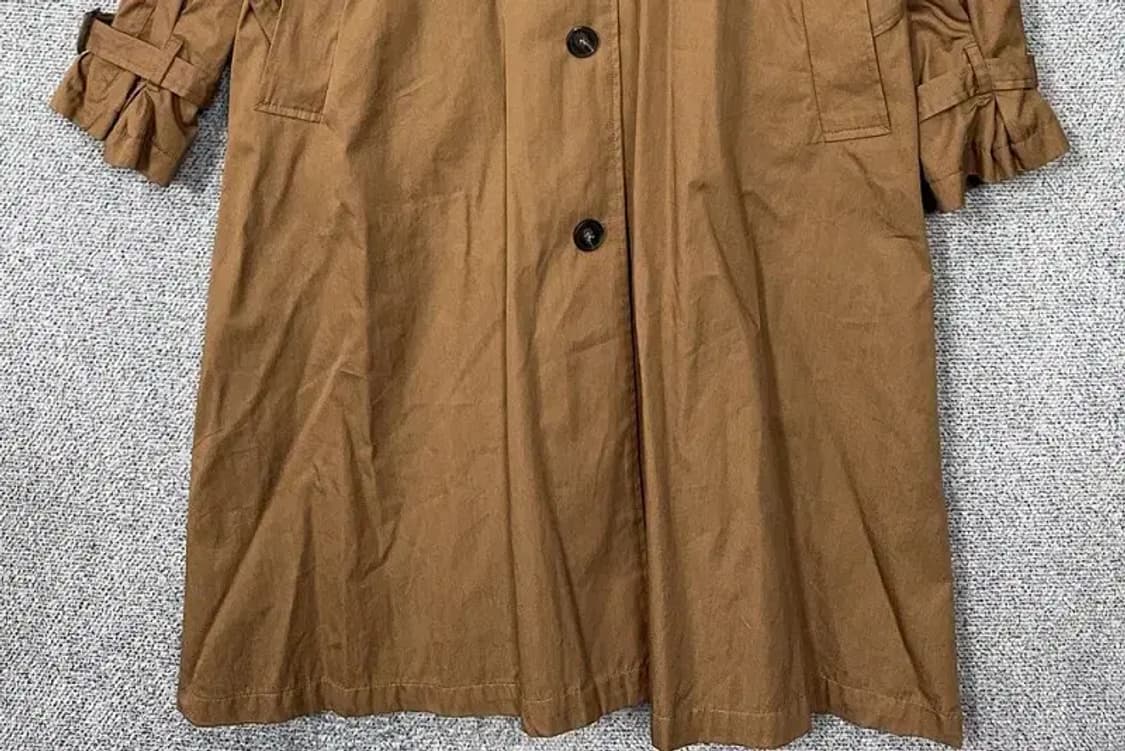 지오 송지오 벨티드 카멜 오버핏 코트 90(구66) 상품이미지4