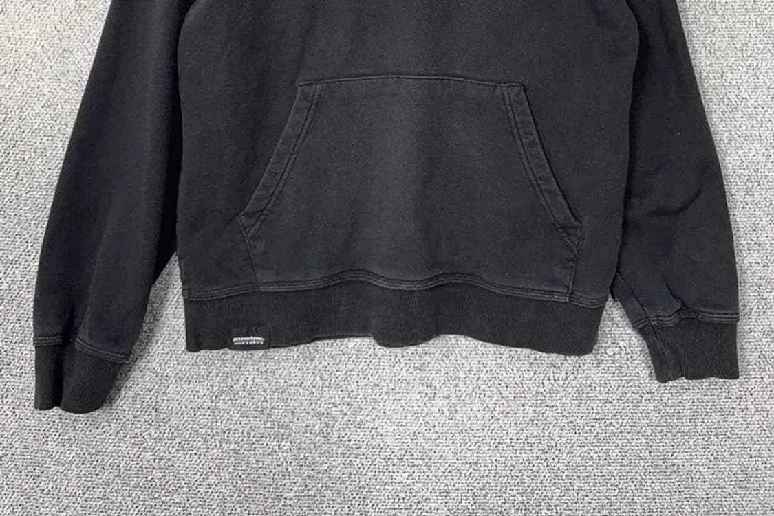 그루브라임 블랙 로고 후드티 S 상품이미지4