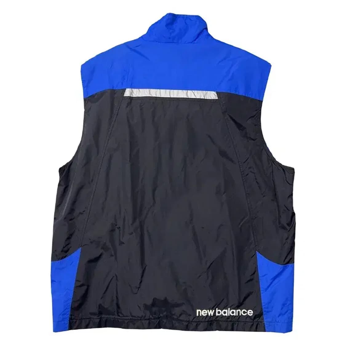 뉴발란스 블루 기능성 바람막이 조끼 110 상품이미지2