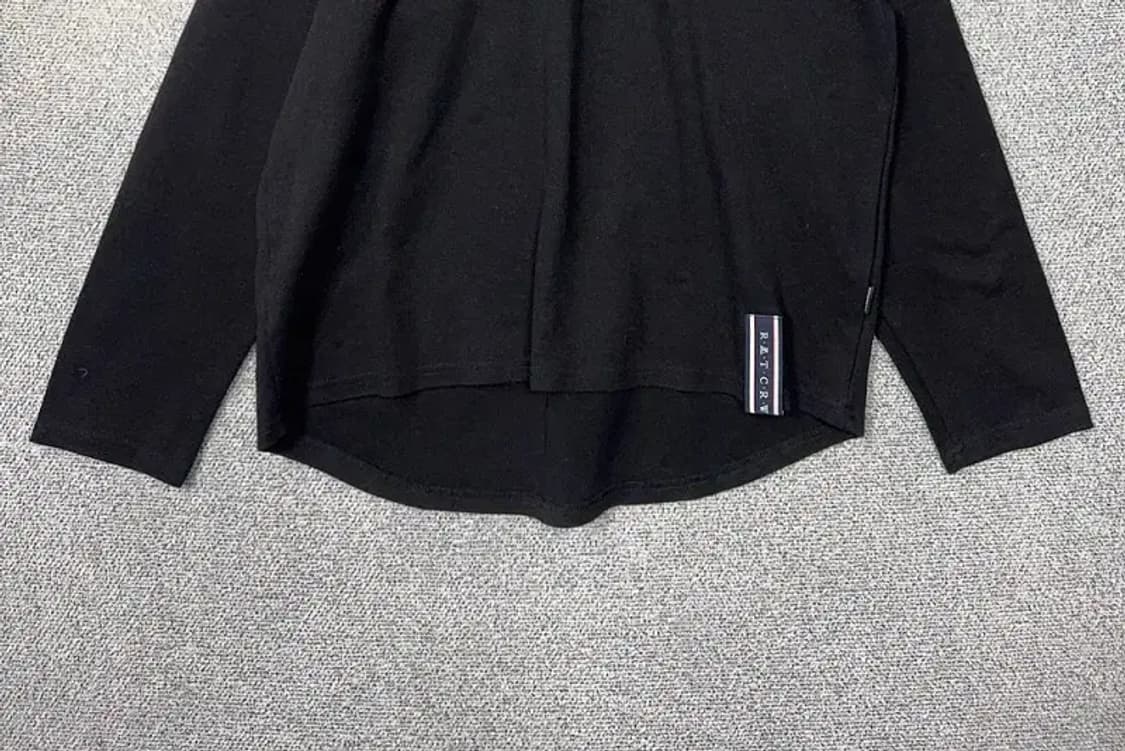 로맨틱크라운 블랙 프린팅 긴팔티 L 상품이미지4