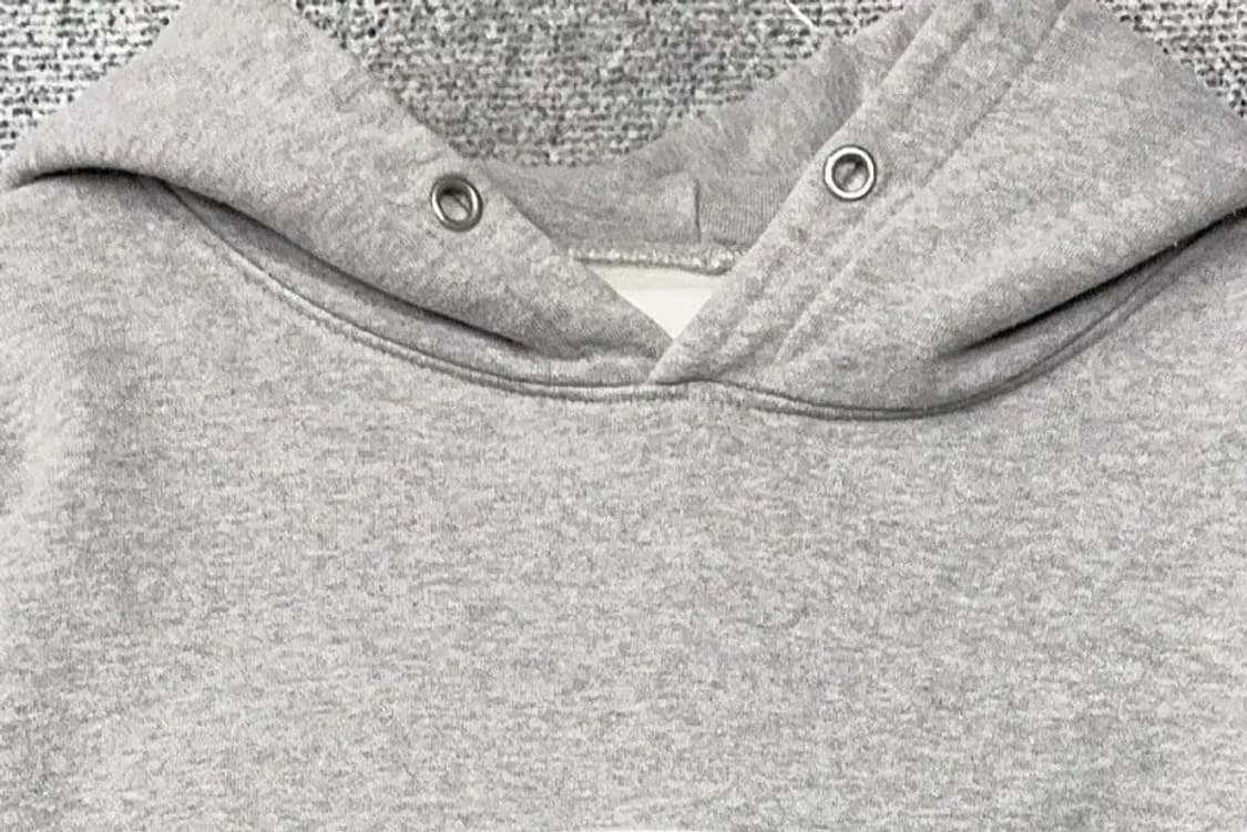 키르시 로고 라이트 그레이 후드티 1 상품이미지5