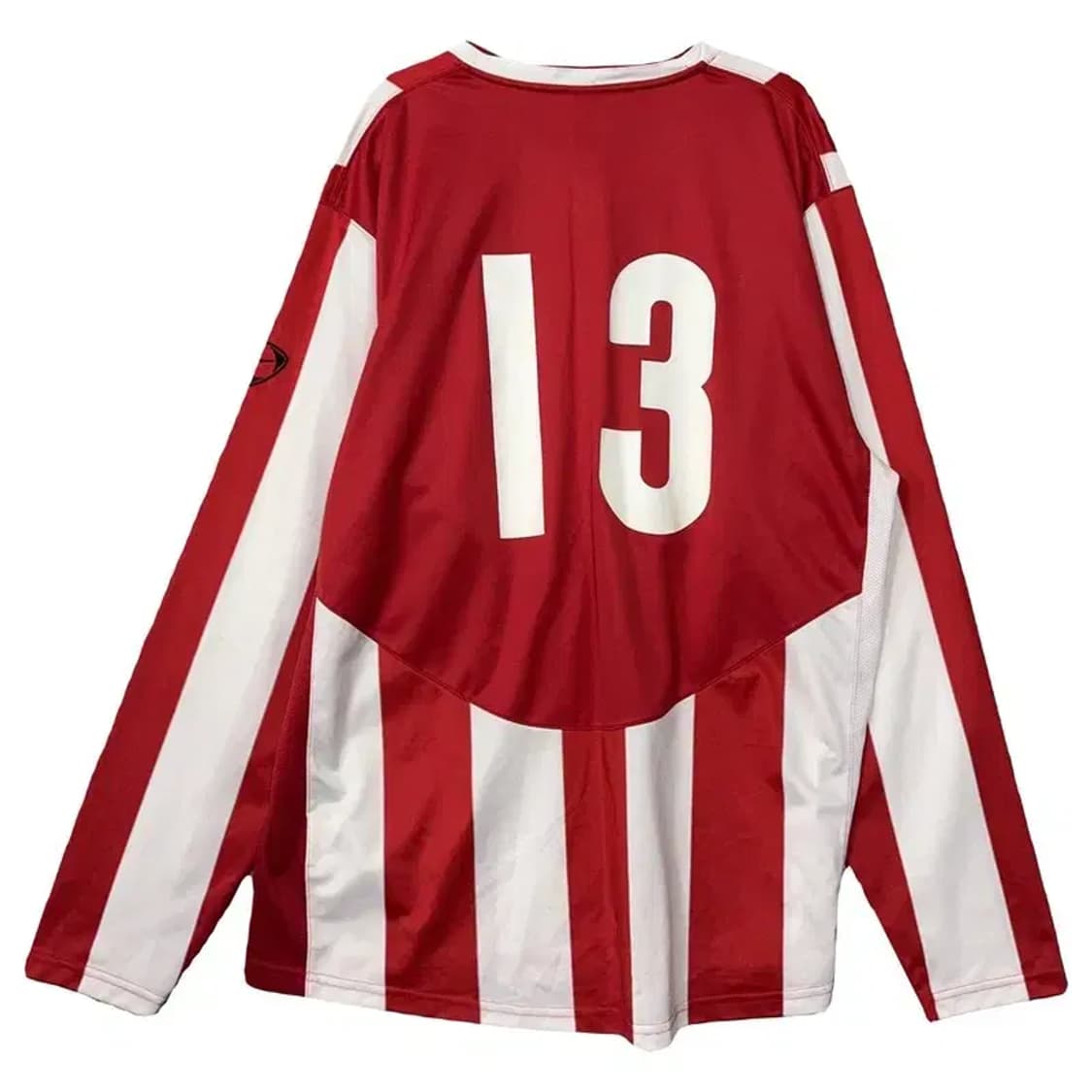 나이키 스트라이프 레드 블록코어 긴팔티 XXL 상품이미지2