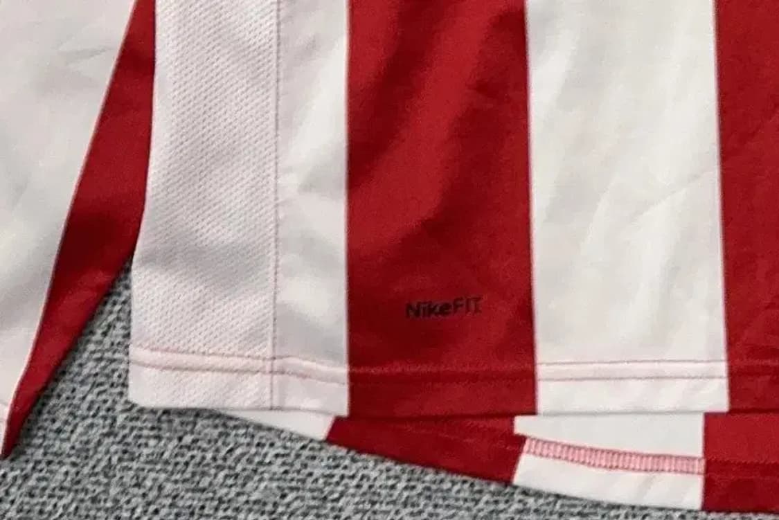 나이키 스트라이프 레드 블록코어 긴팔티 XXL 상품이미지6