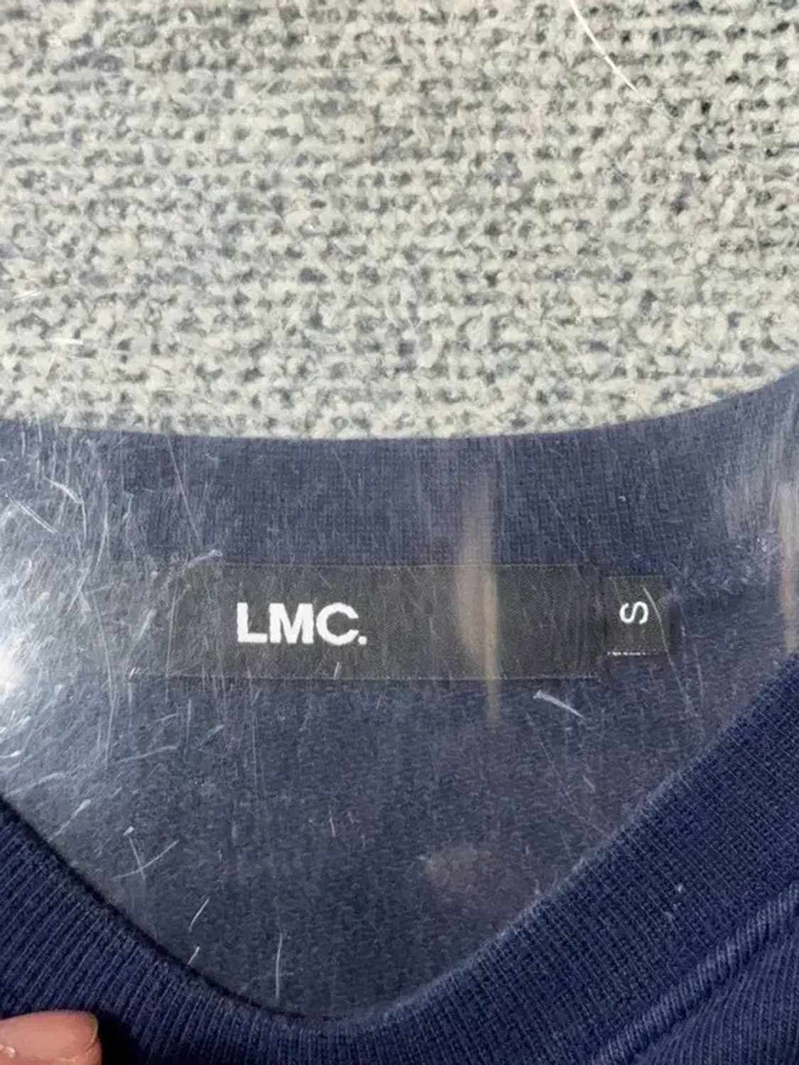 엘엠씨 프린팅 네이비 맨투맨 S 상품이미지6