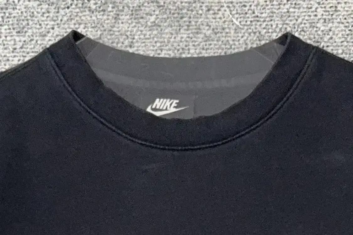 나이키 블랙 로고 맨투맨 S 상품이미지5