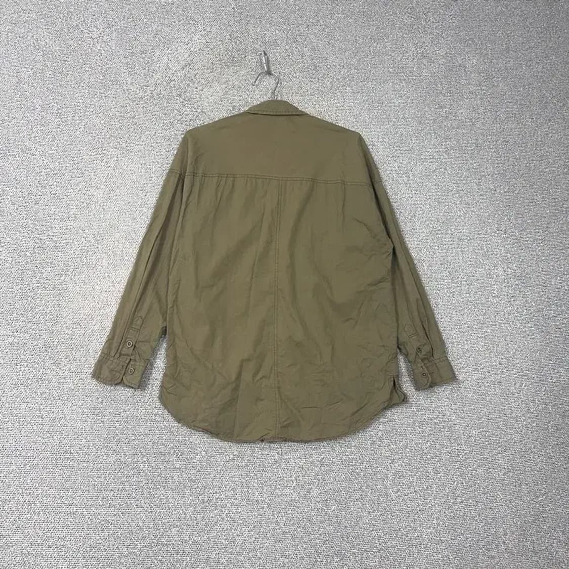 버커루 빈티지 투포켓 카키 셔츠 F 상품이미지2