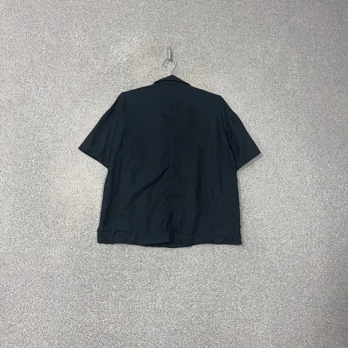 버커루 자수 오버핏 반팔 셔츠 F 상품이미지2