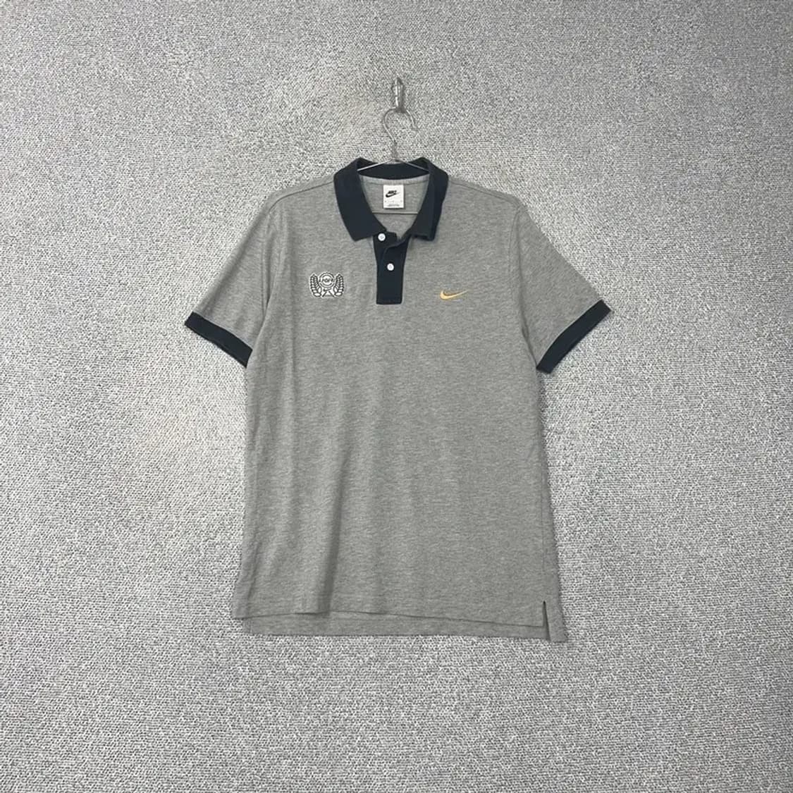 나이키 그레이 반팔 카라티 M 상품이미지1