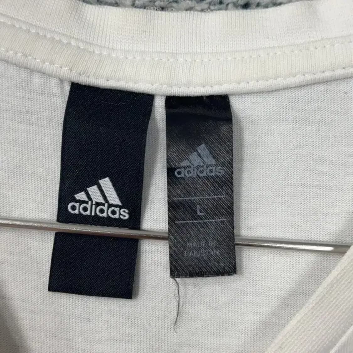 아디다스 오리지날 로고 반팔티 L 상품이미지3