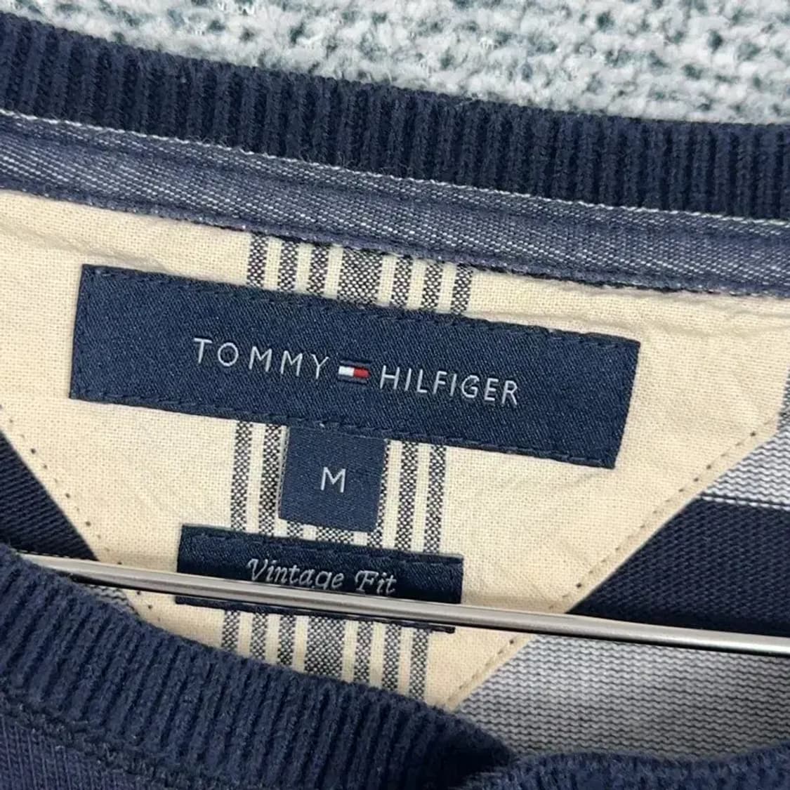 타미힐피거 스트라이프 긴팔티 M 상품이미지3