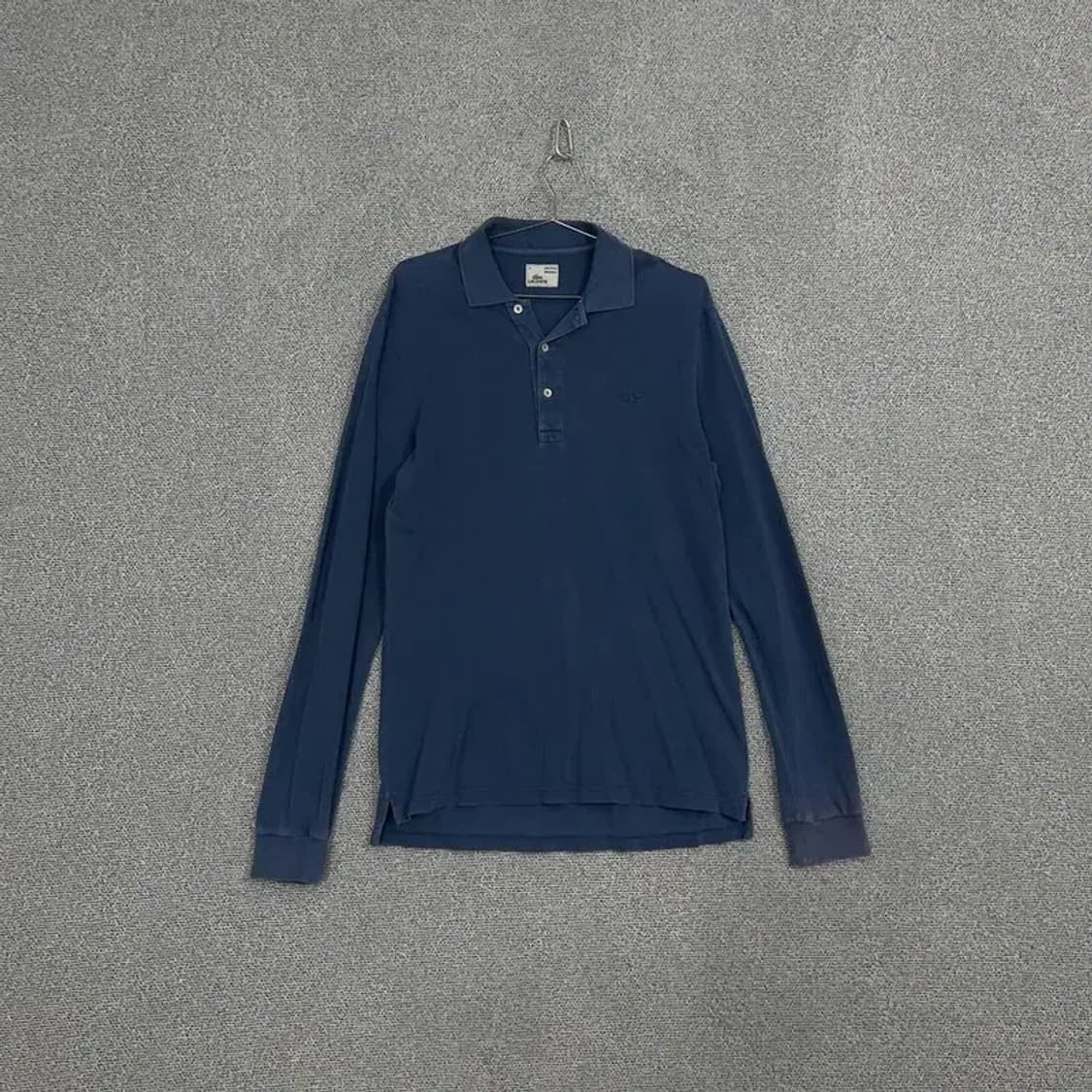 라코스테 빈티지 로고 긴팔 카라티 95 상품이미지1