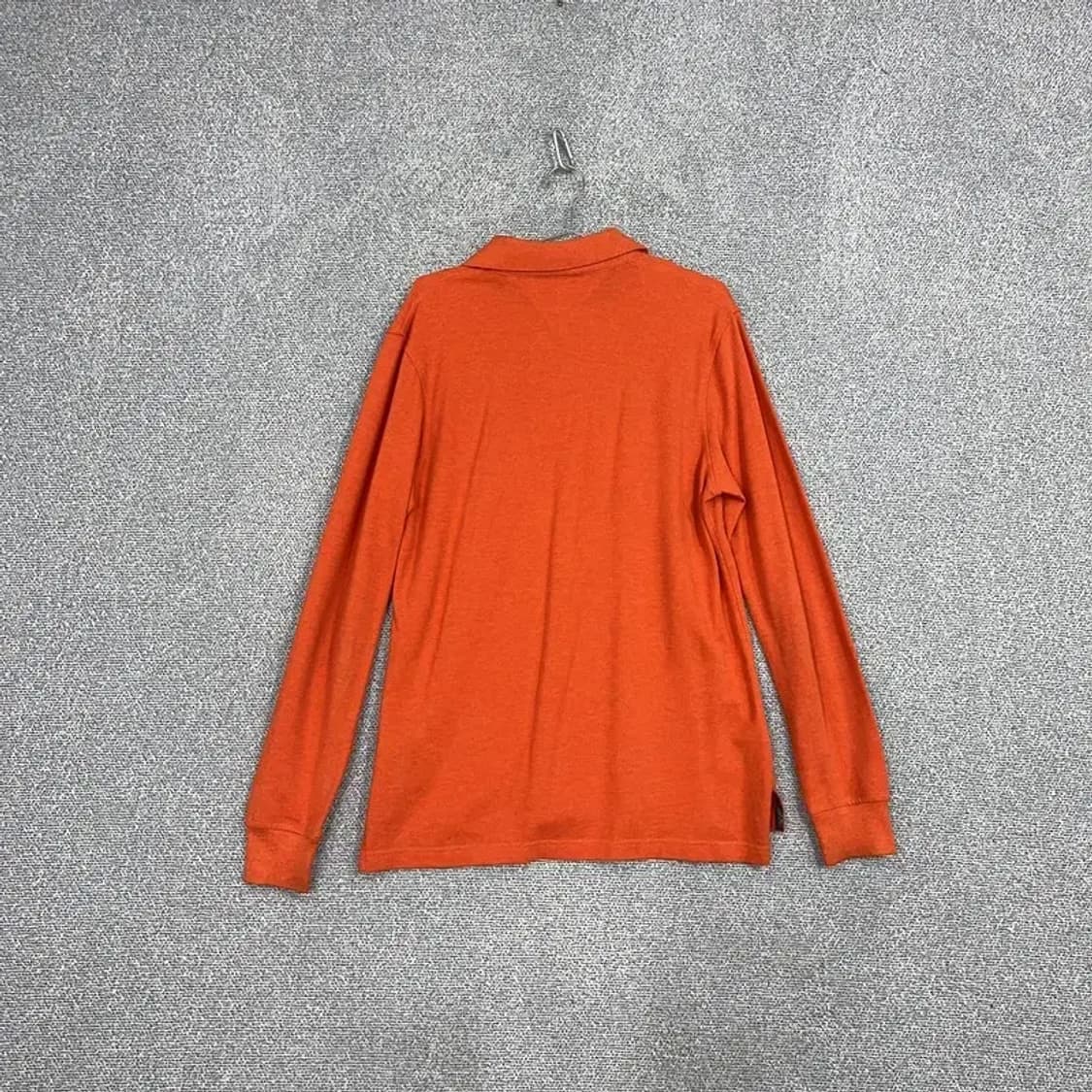 타미힐피거 오렌지 로고 긴팔 카라티 M 상품이미지2