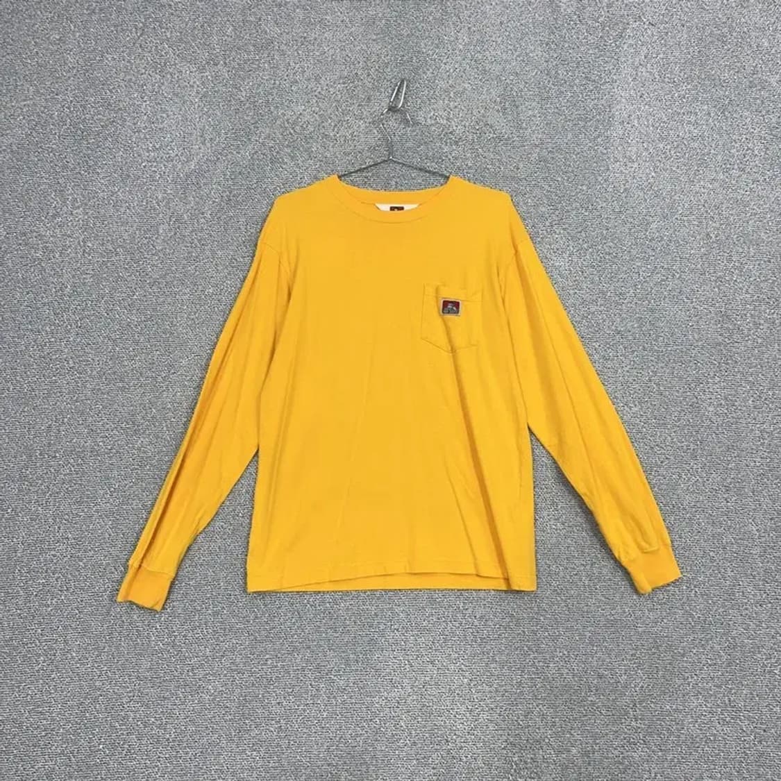 벤데이비스 빈티지 포켓 로고 슬리브 긴팔티 M 상품이미지1