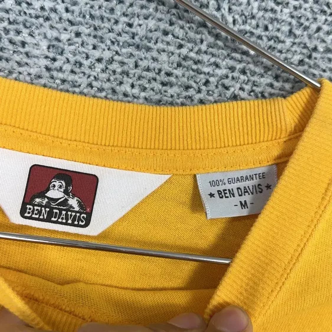 벤데이비스 빈티지 포켓 로고 슬리브 긴팔티 M 상품이미지3