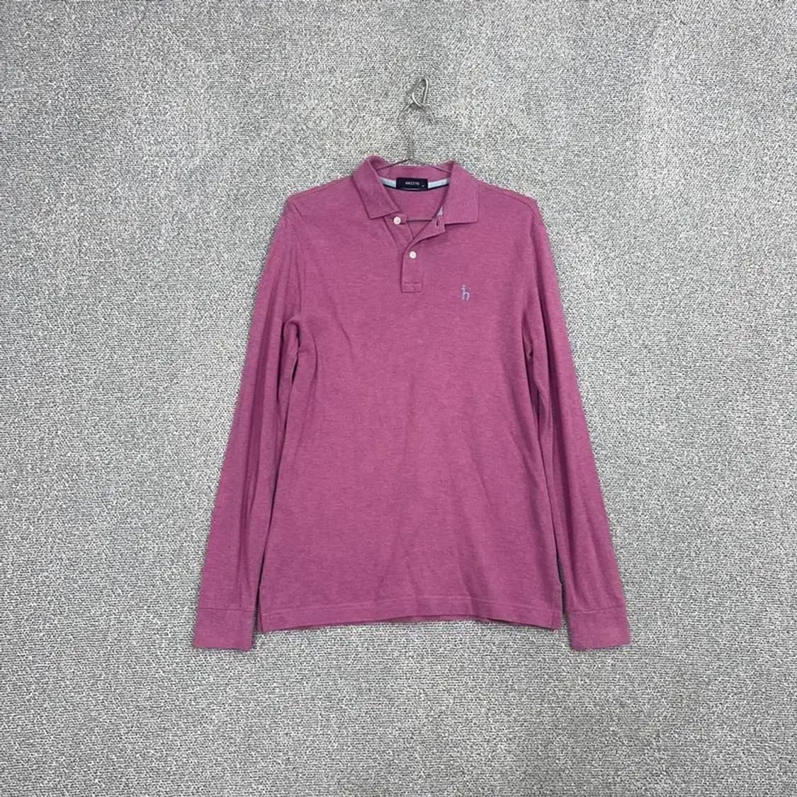 해지스 캐주얼 로고 긴팔 카라티 95 상품이미지1