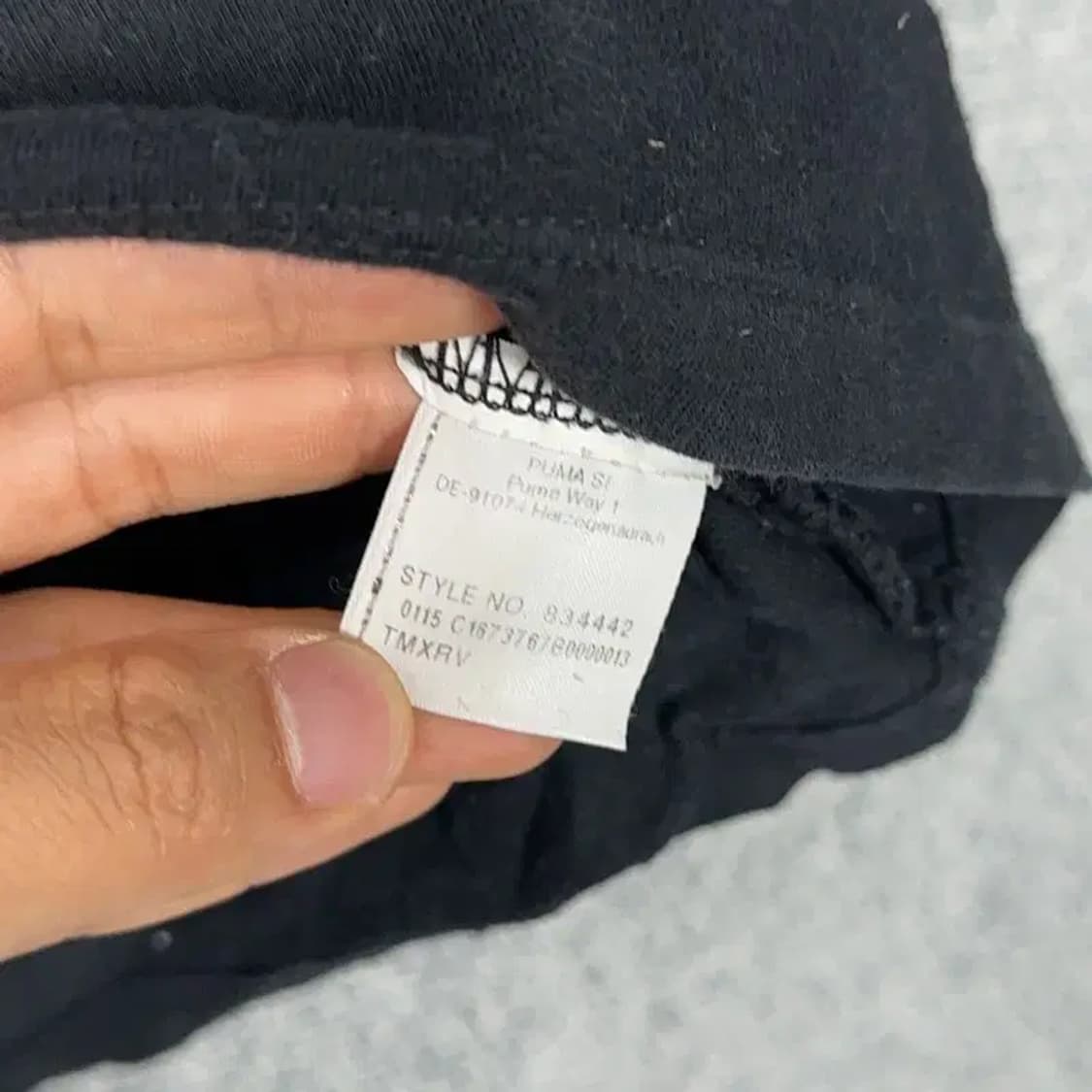 푸마 빈티지 스펠로고 숏 반팔티 XS 상품이미지4