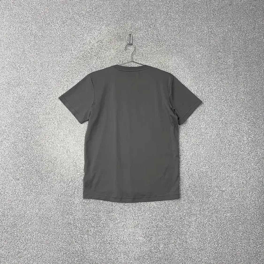 아디다스 그레이 로고 기능성 반팔티 L 상품이미지2