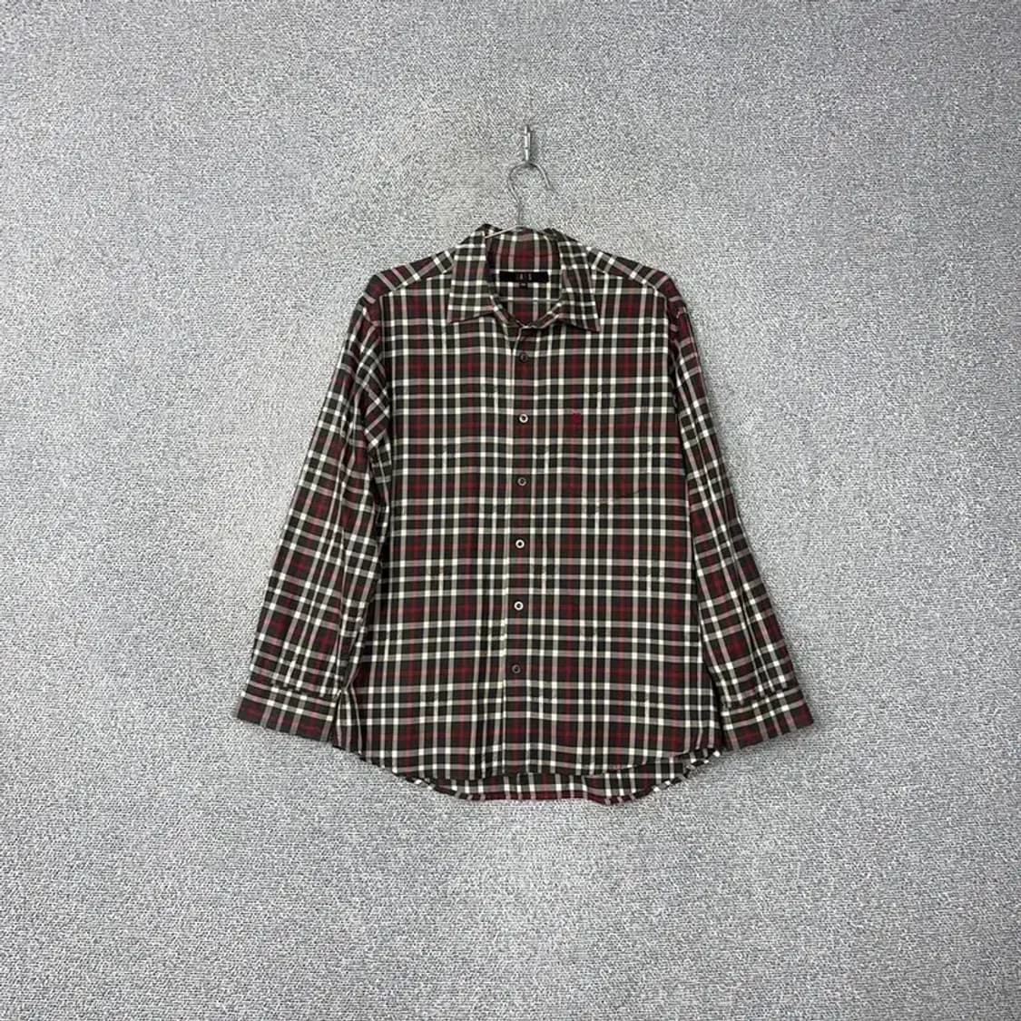 닥스 남자 캐주얼 체크셔츠 100 상품이미지1